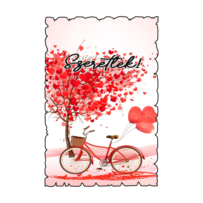 Mgs063-magnet frigider -szeretlek